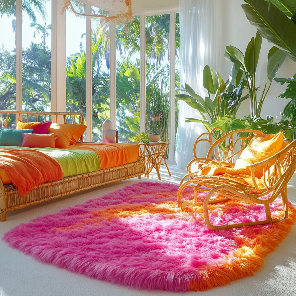 fluffy rug bedroom 74