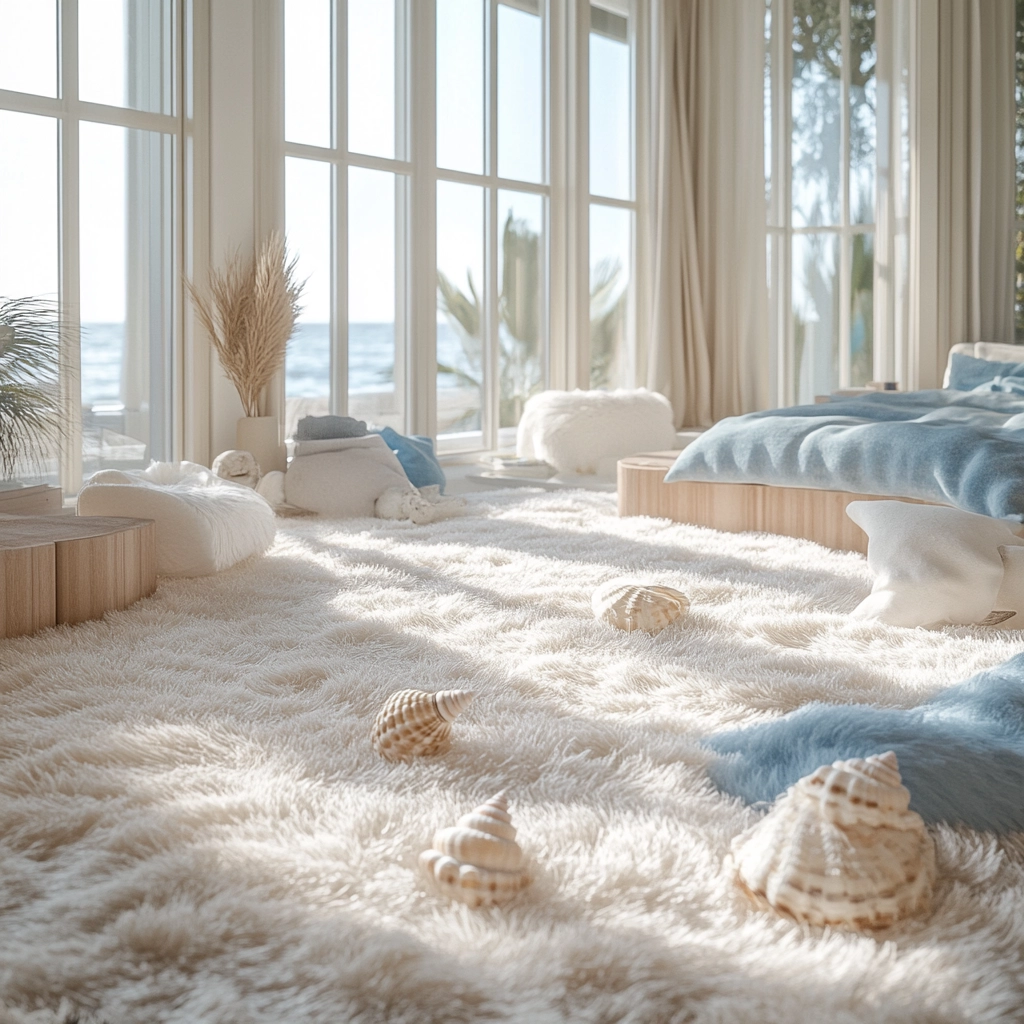fluffy rug bedroom 78