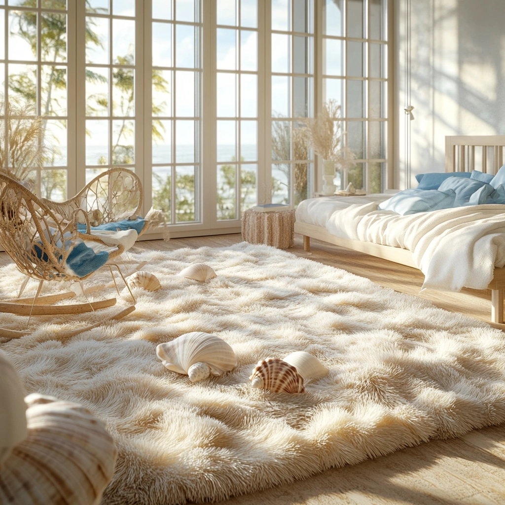 fluffy rug bedroom 79