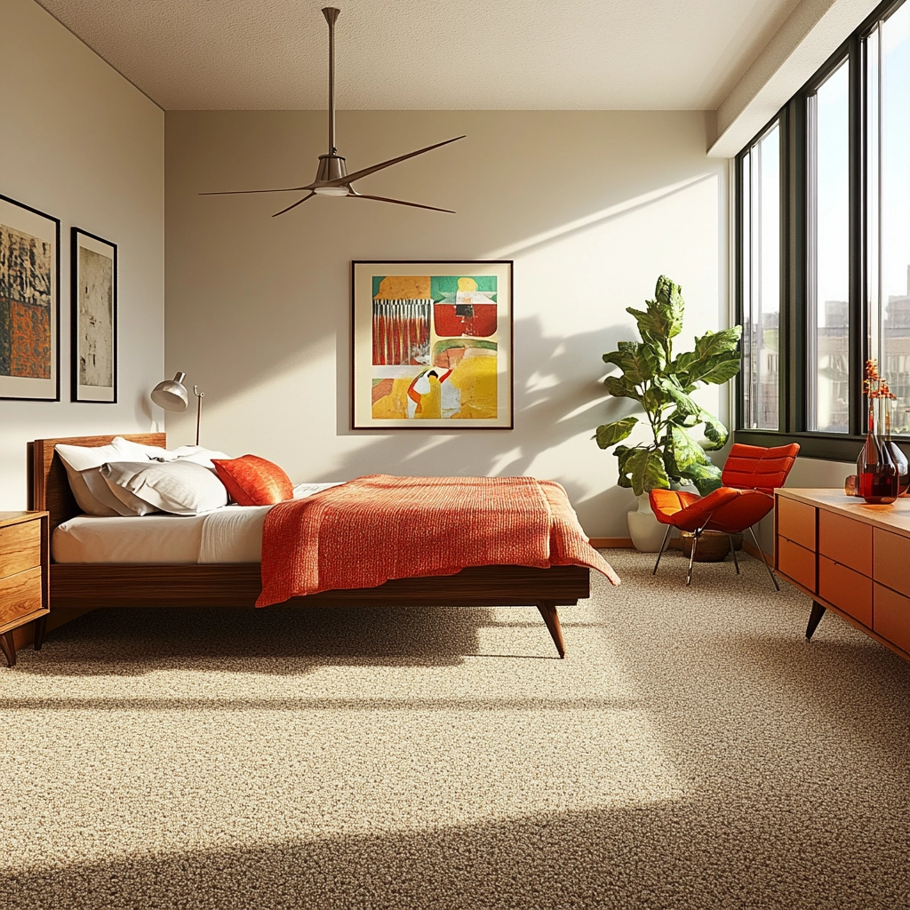 full carpet bedroom 34