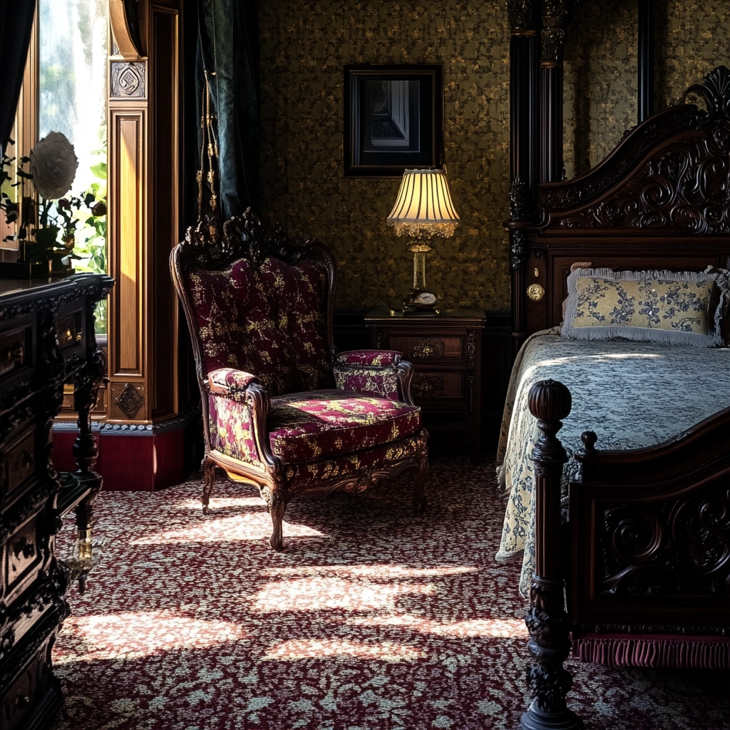 full carpet bedroom 41