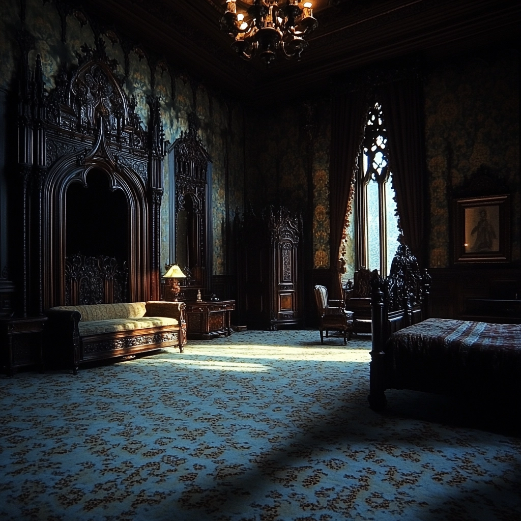 full carpet bedroom 42