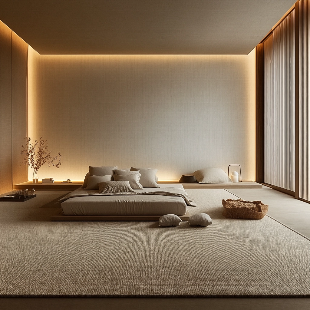 full carpet bedroom 45