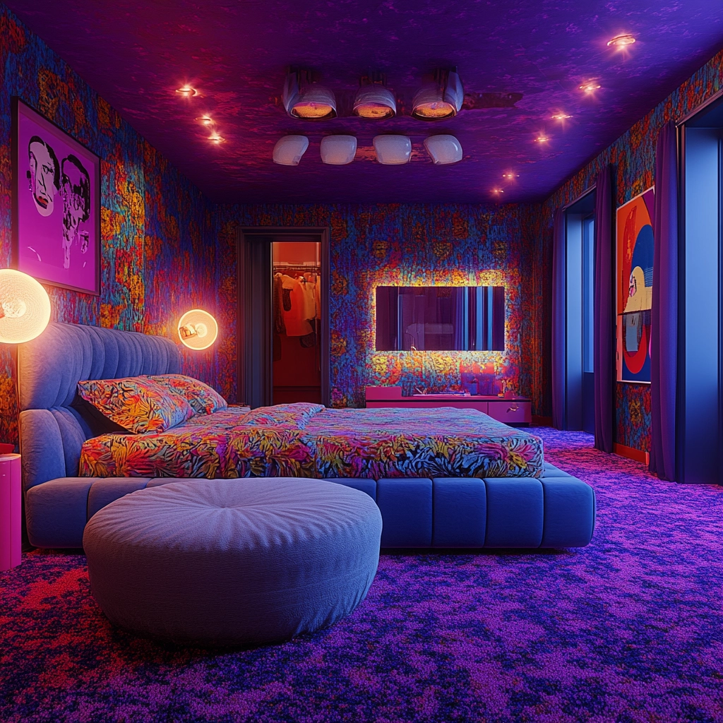 full carpet bedroom 75