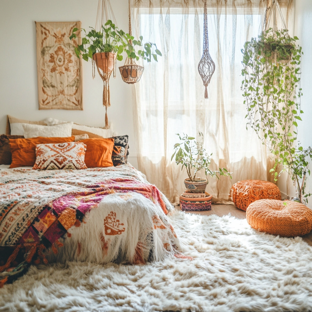 fur carpet bedroom 12