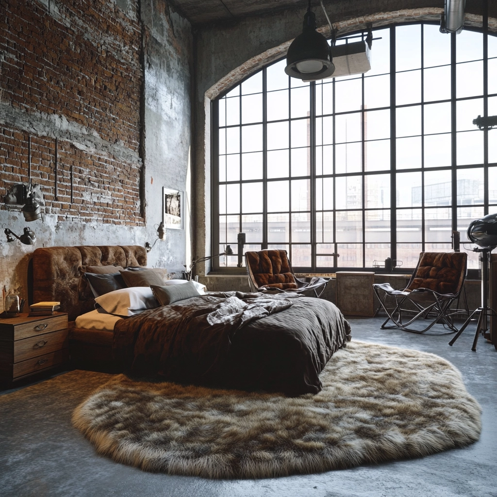 fur carpet bedroom 16