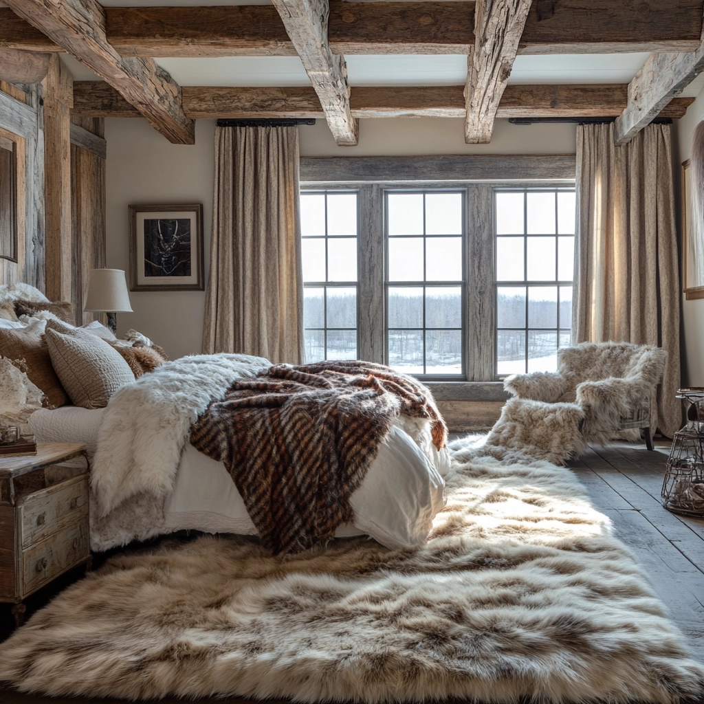 fur carpet bedroom 27