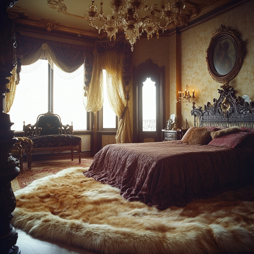 fur carpet bedroom 33