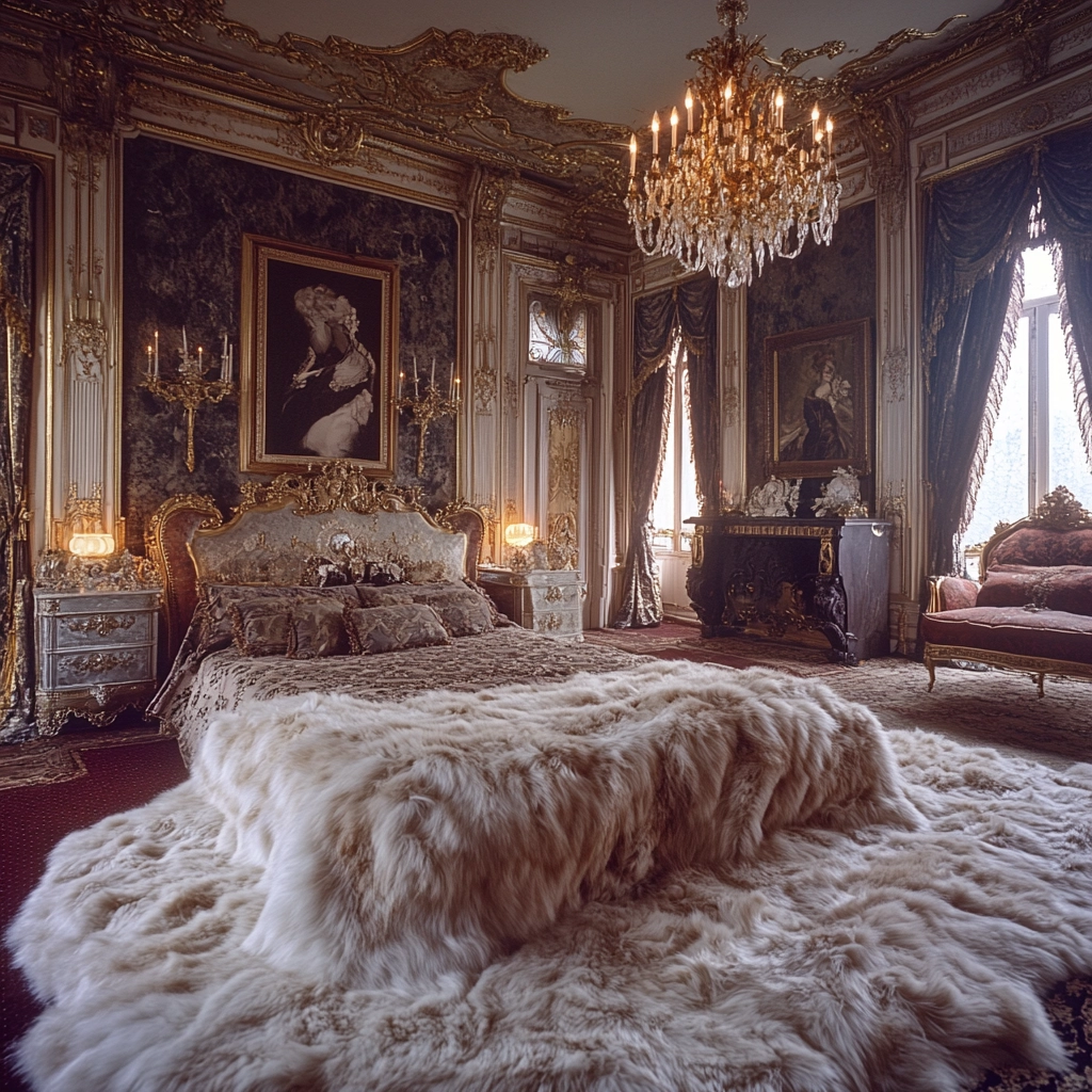 fur carpet bedroom 35