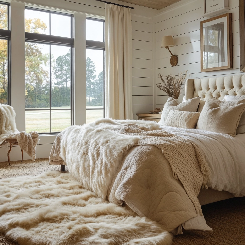 fur carpet bedroom 37