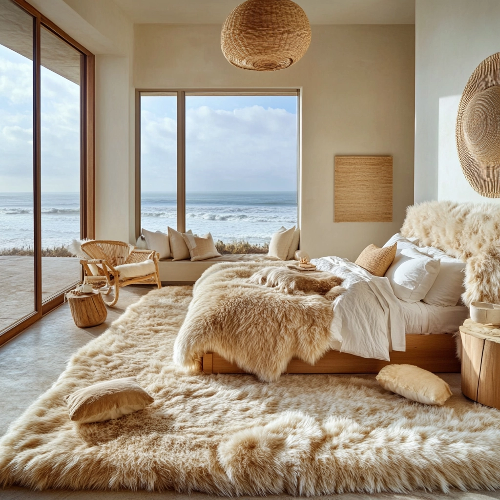 fur carpet bedroom 44