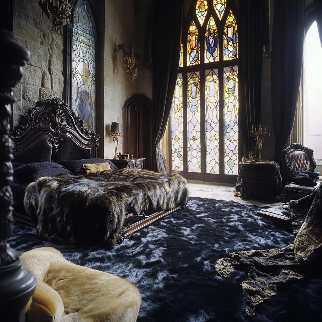 fur carpet bedroom 45