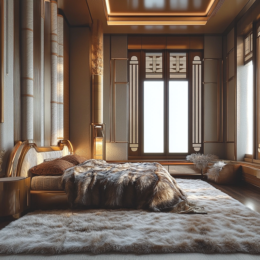 fur carpet bedroom 49