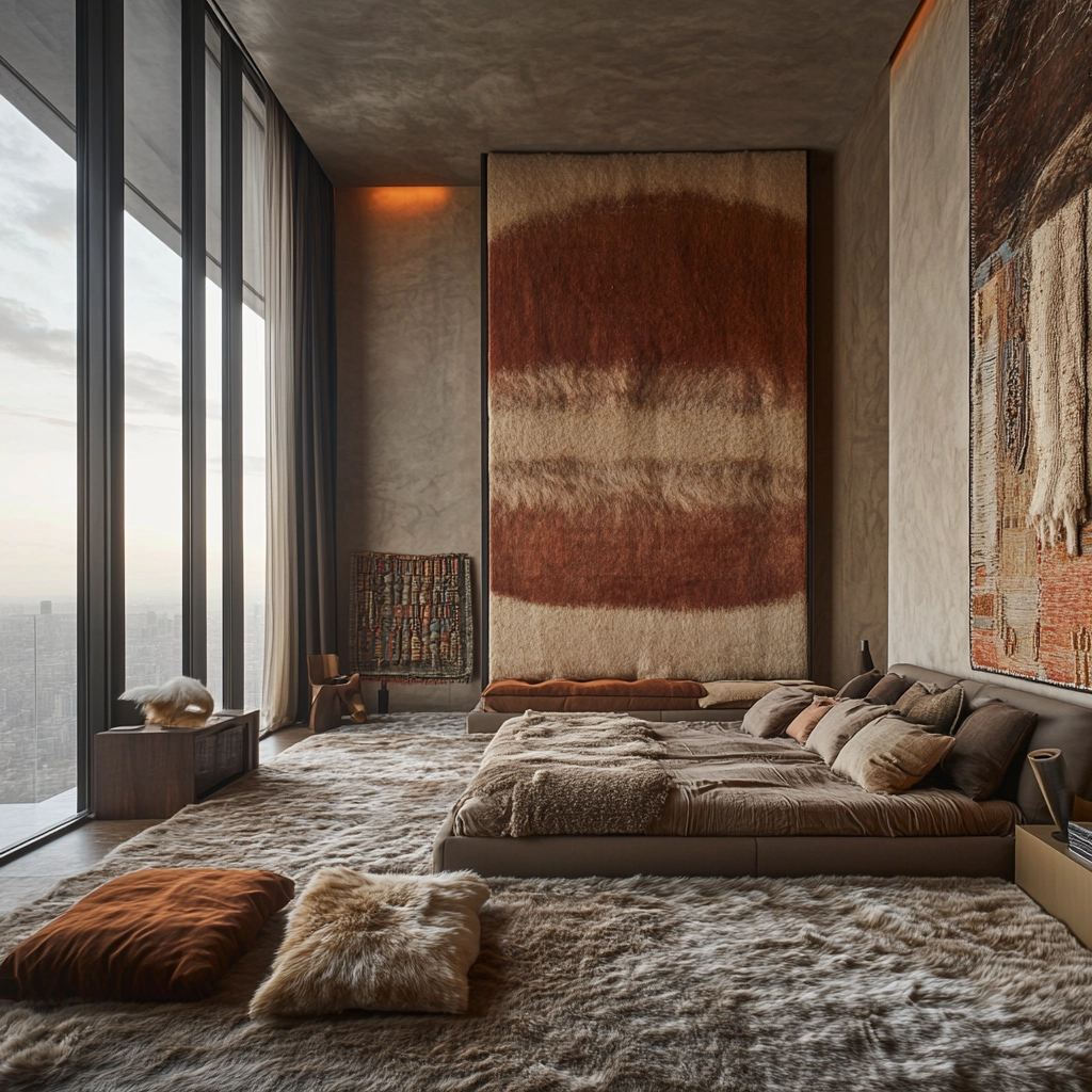 fur carpet bedroom 5