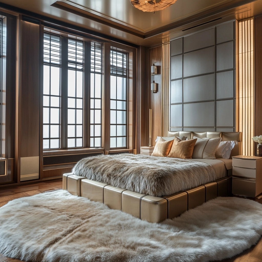 fur carpet bedroom 50