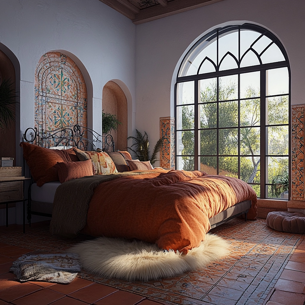 fur carpet bedroom 59