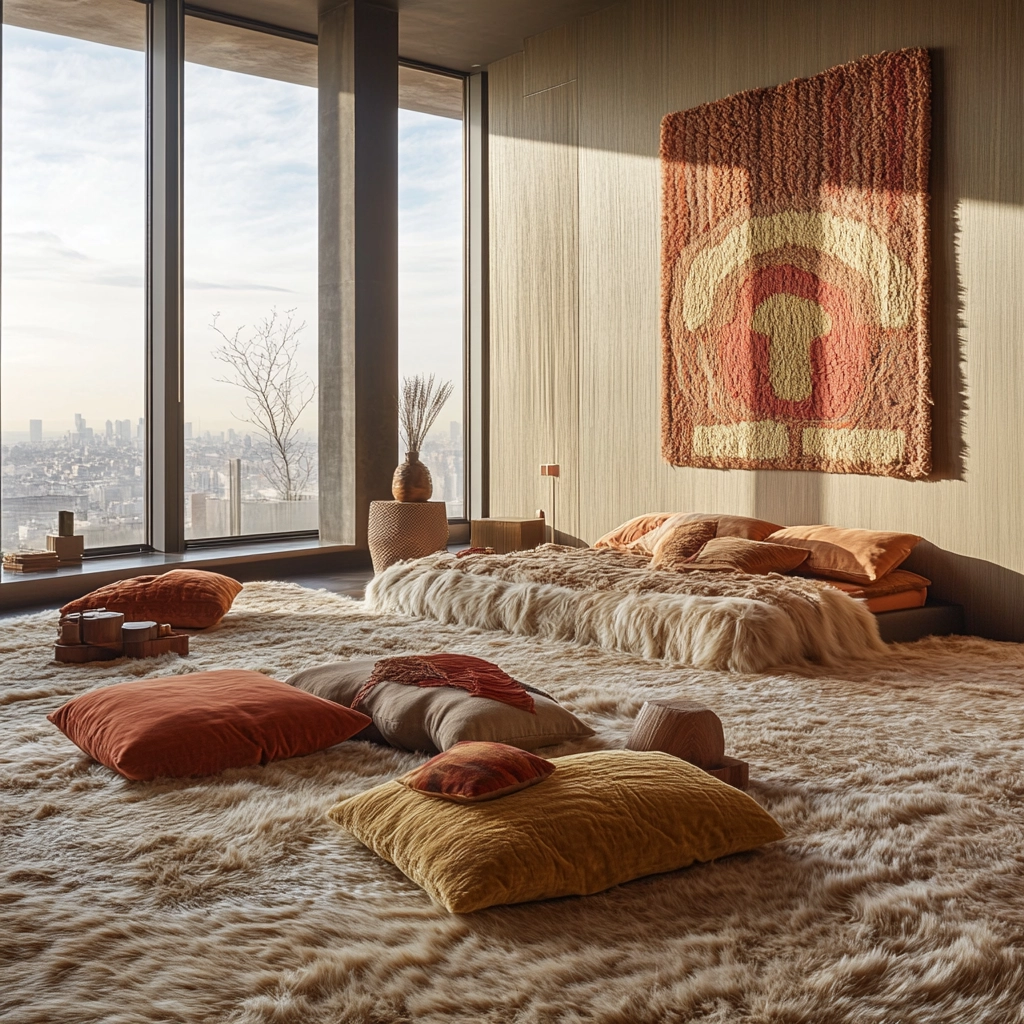 fur carpet bedroom 6