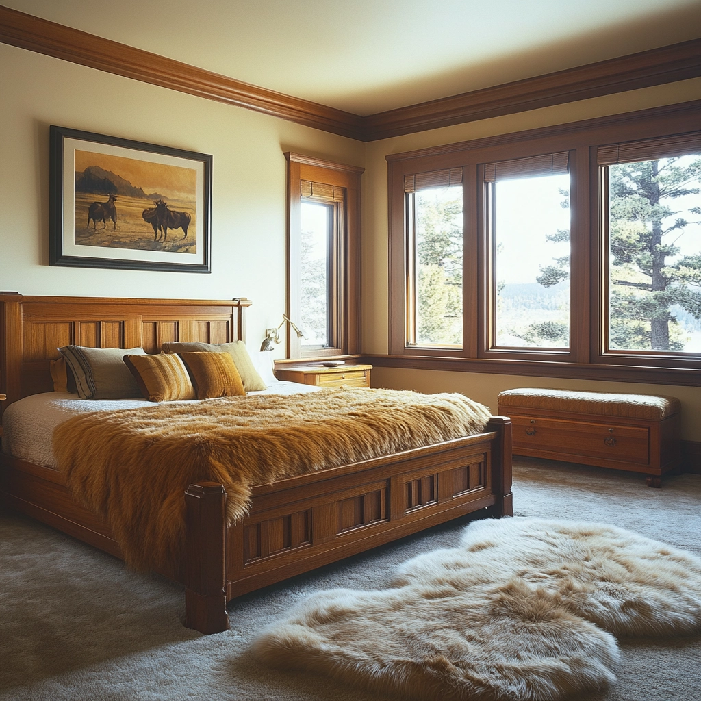 fur carpet bedroom 63