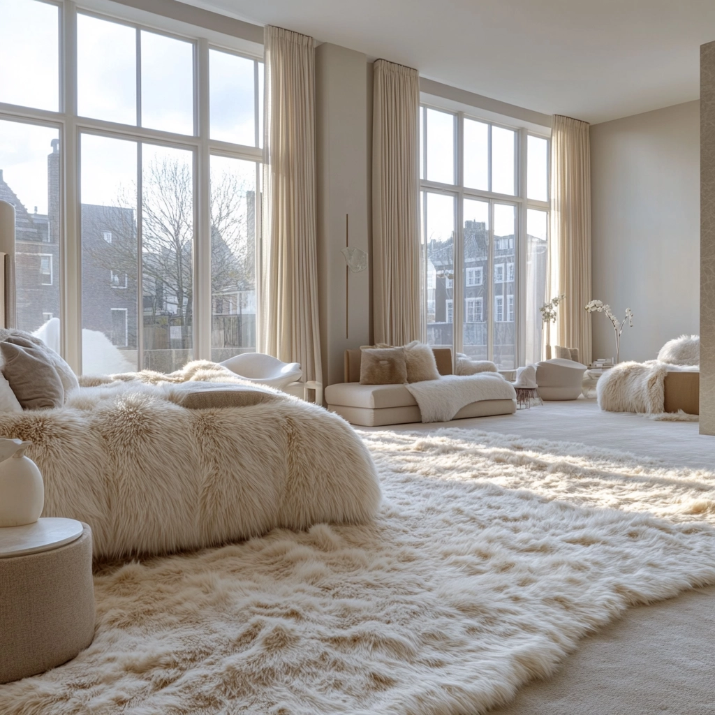 fur carpet bedroom 69
