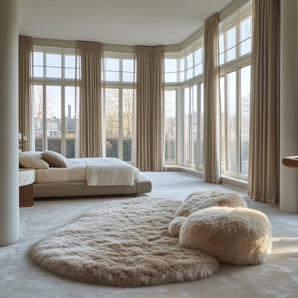 fur carpet bedroom 71