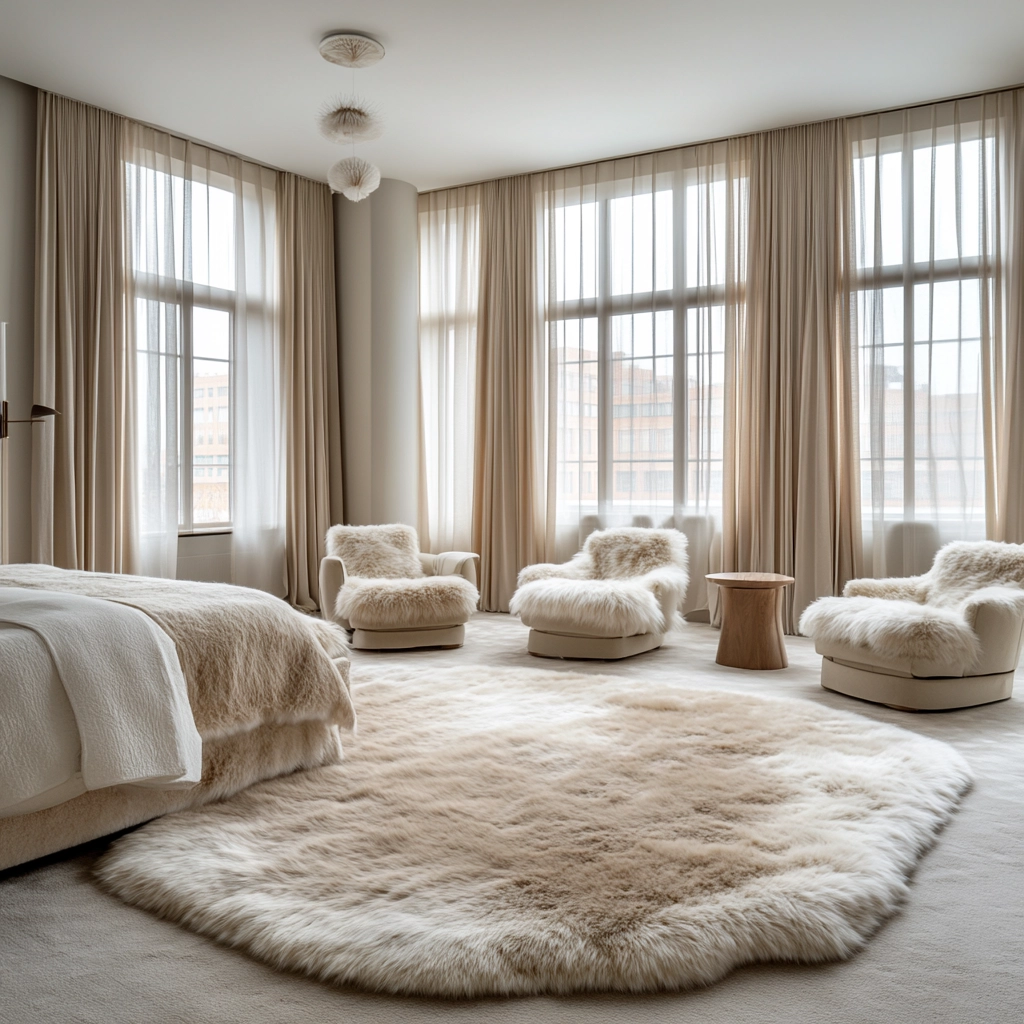 fur carpet bedroom 72