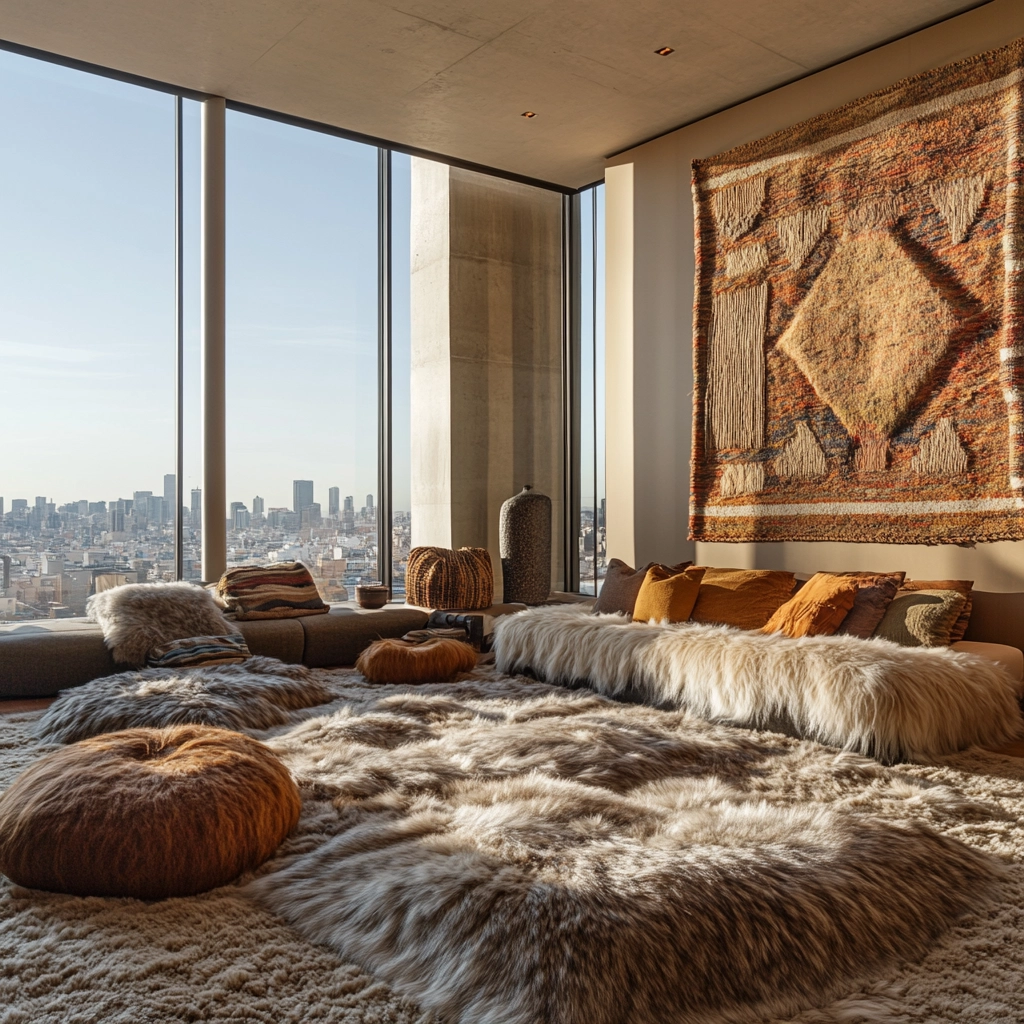fur carpet bedroom 8