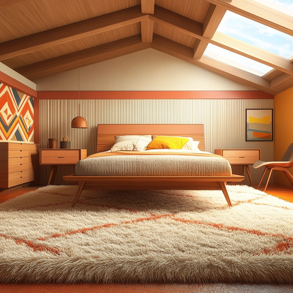 fuzzy rug bedroom 20
