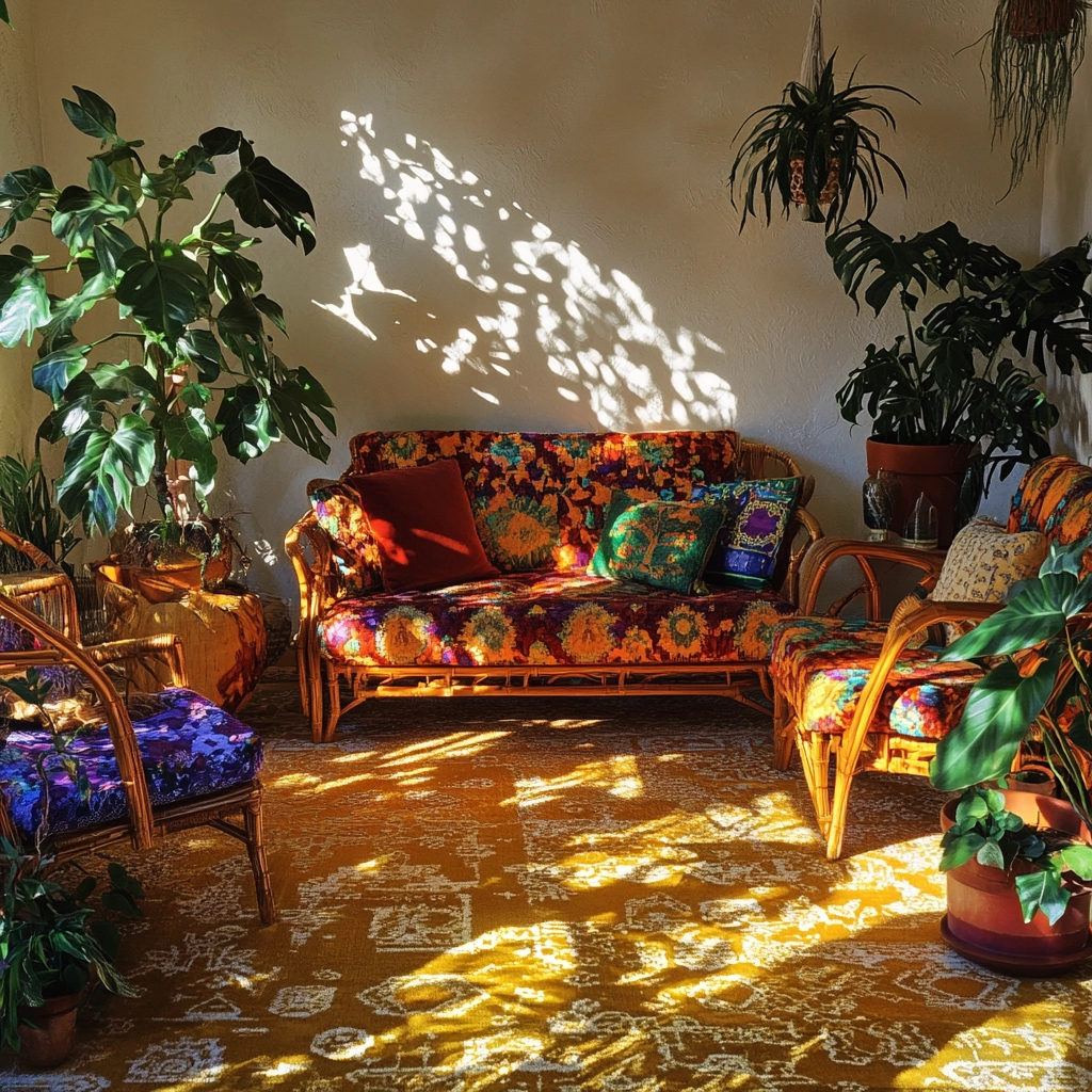 gold carpet living room 19