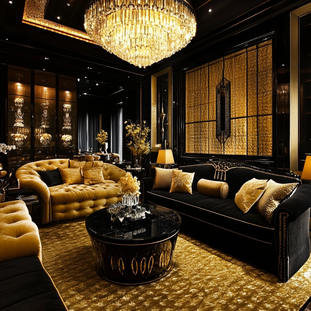 gold carpet living room 36