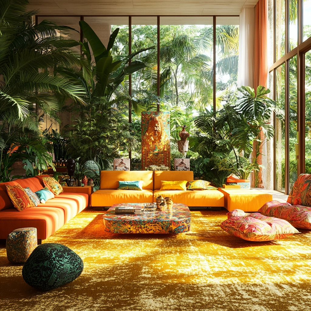 gold carpet living room 37