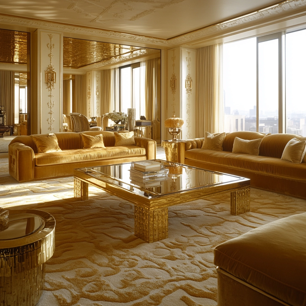 gold carpet living room 4