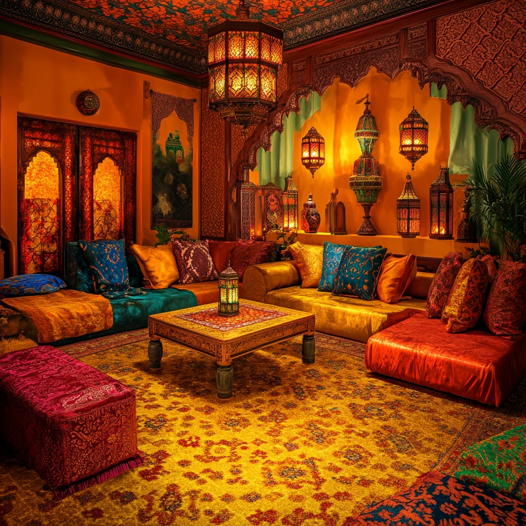 gold carpet living room 56