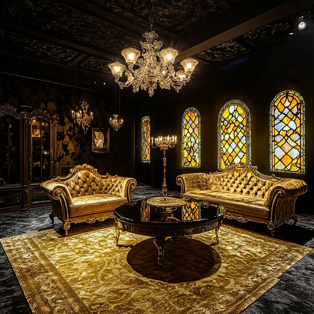 gold carpet living room 63