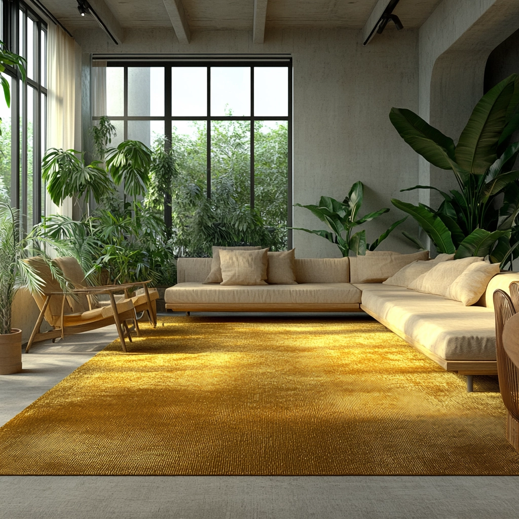 gold carpet living room 70
