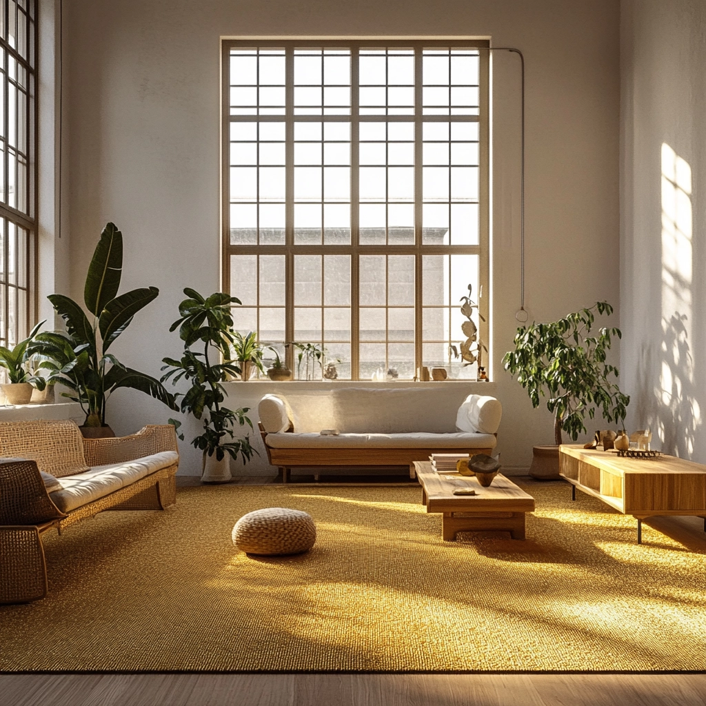 gold carpet living room 72