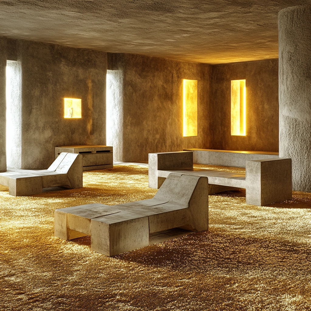 gold carpet living room 73