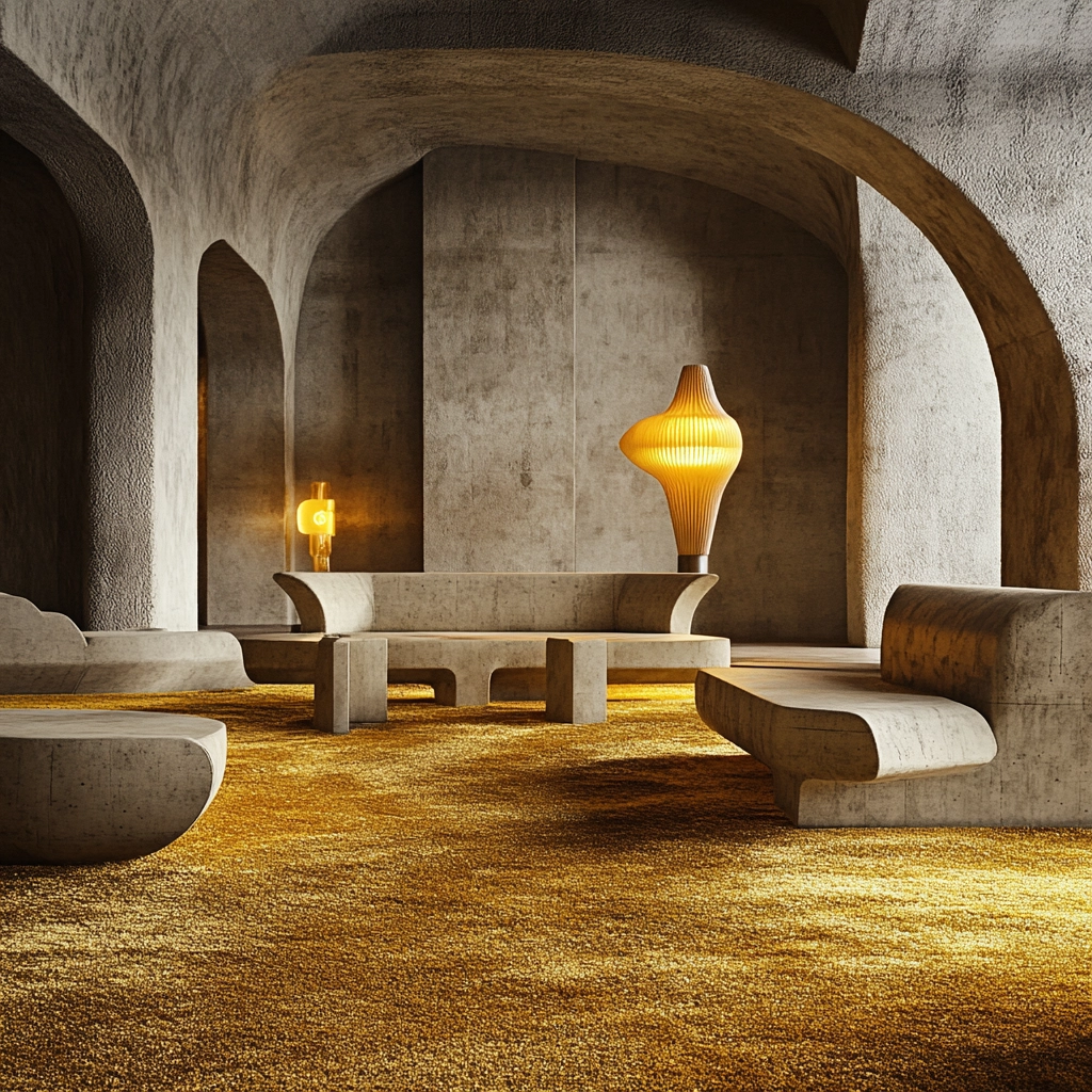 gold carpet living room 74