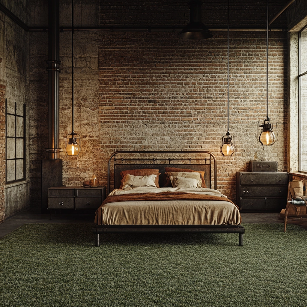 grass carpet bedroom 18