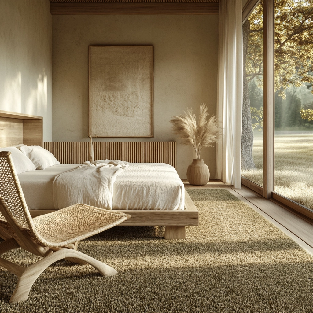grass carpet bedroom 2