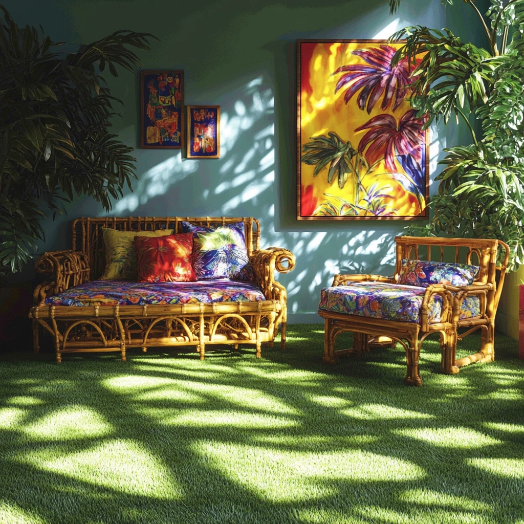 grass carpet bedroom 25