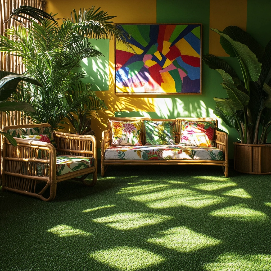 grass carpet bedroom 28