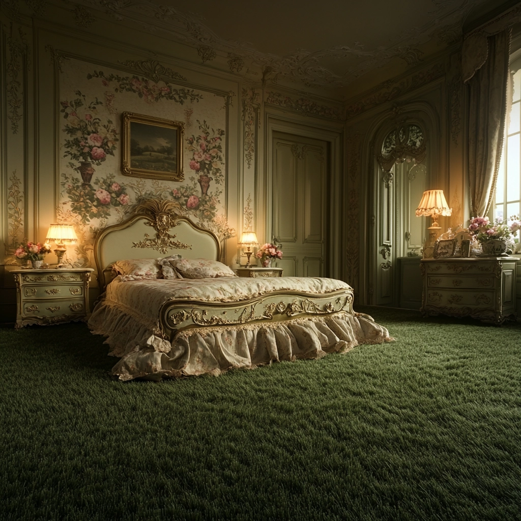 grass carpet bedroom 32