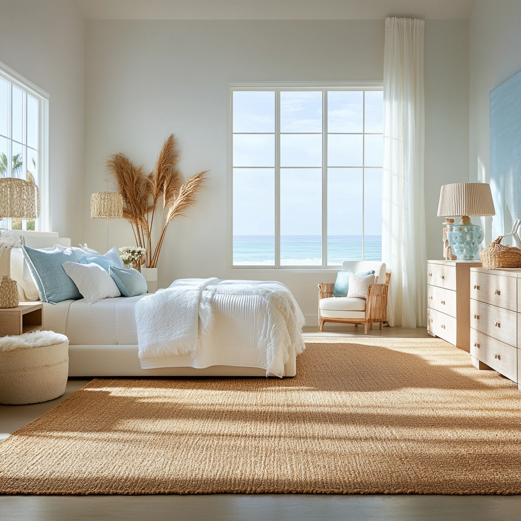 grass rug bedroom aesthetic 11