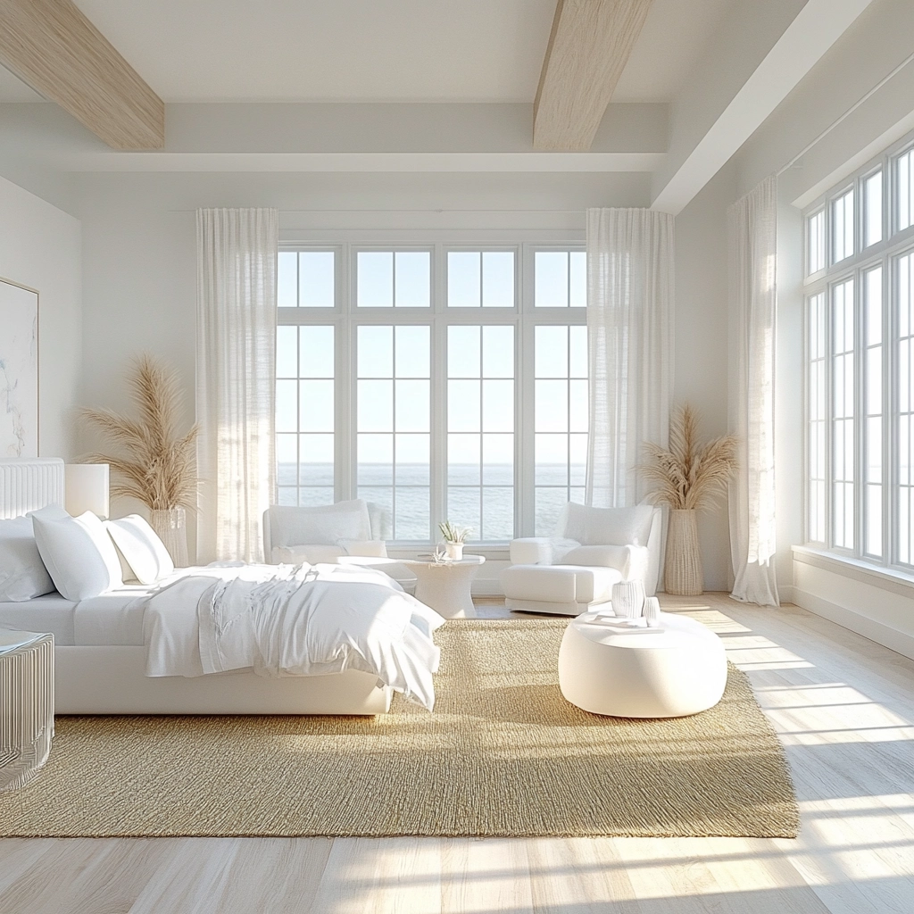 grass rug bedroom aesthetic 12