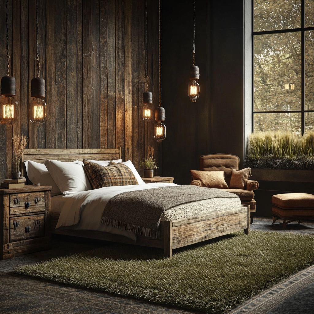 grass rug bedroom aesthetic 23