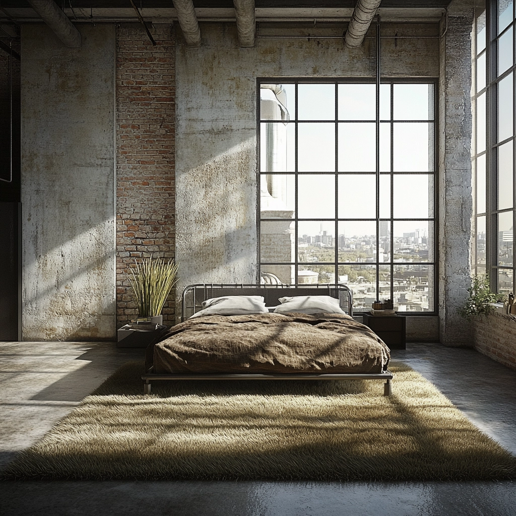 grass rug bedroom aesthetic 25