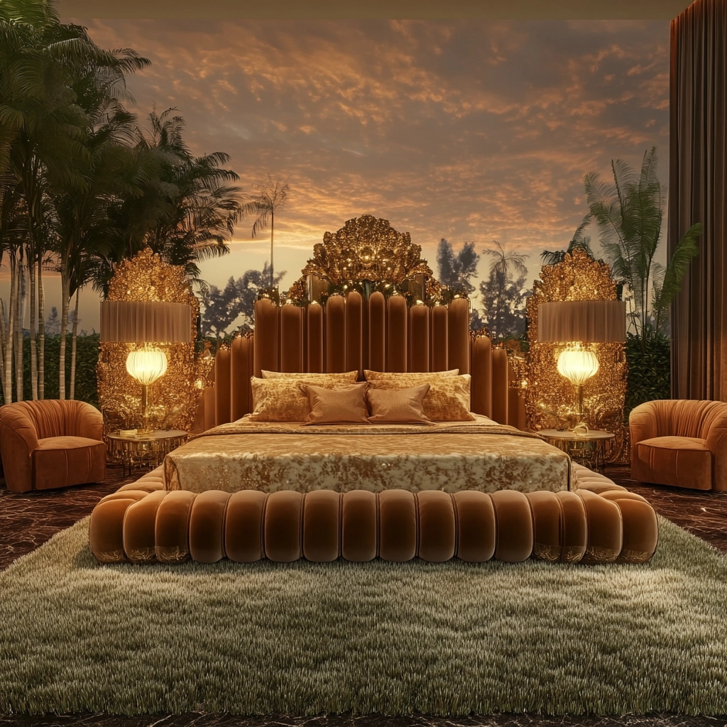 grass rug bedroom aesthetic 34