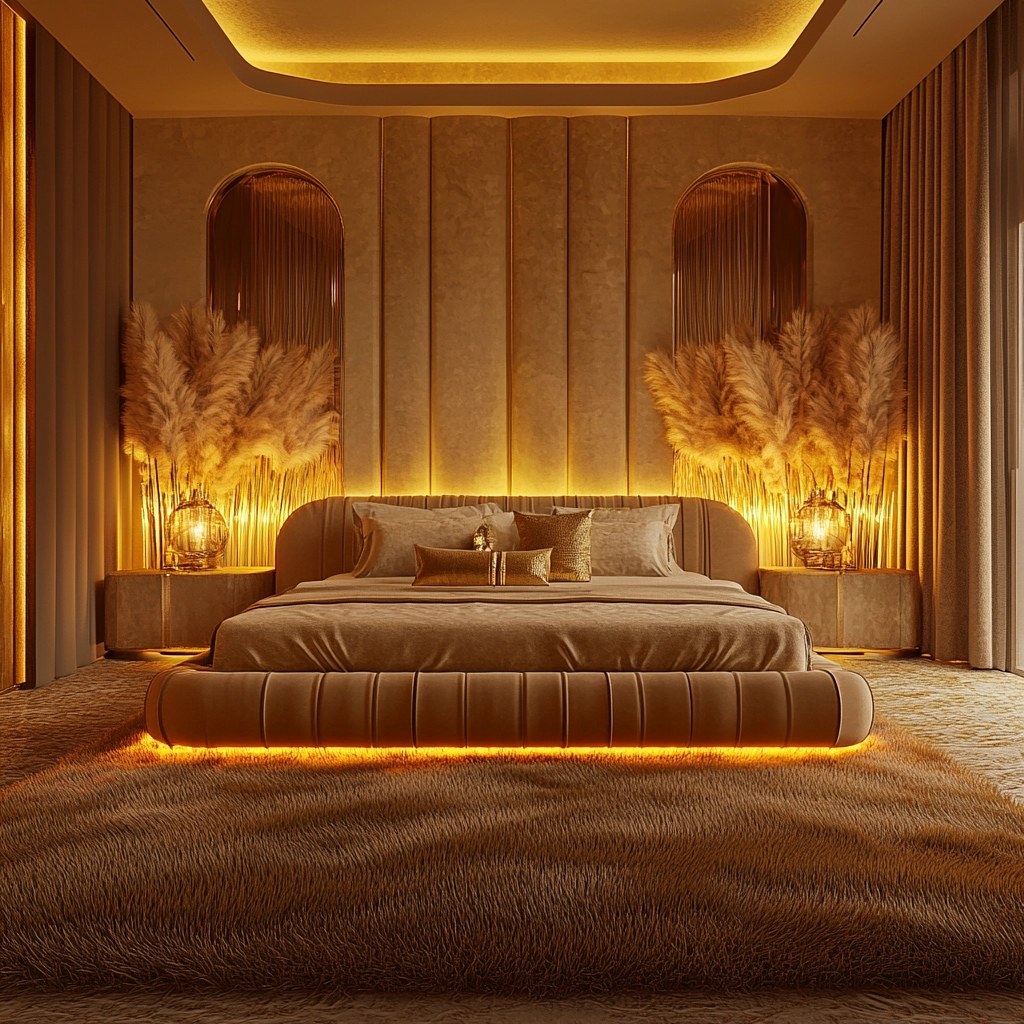grass rug bedroom aesthetic 35