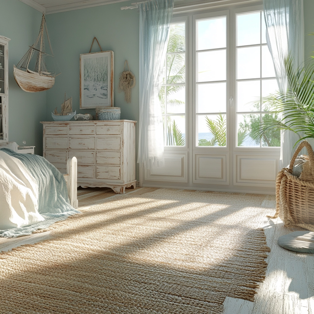 grass rug bedroom aesthetic 53