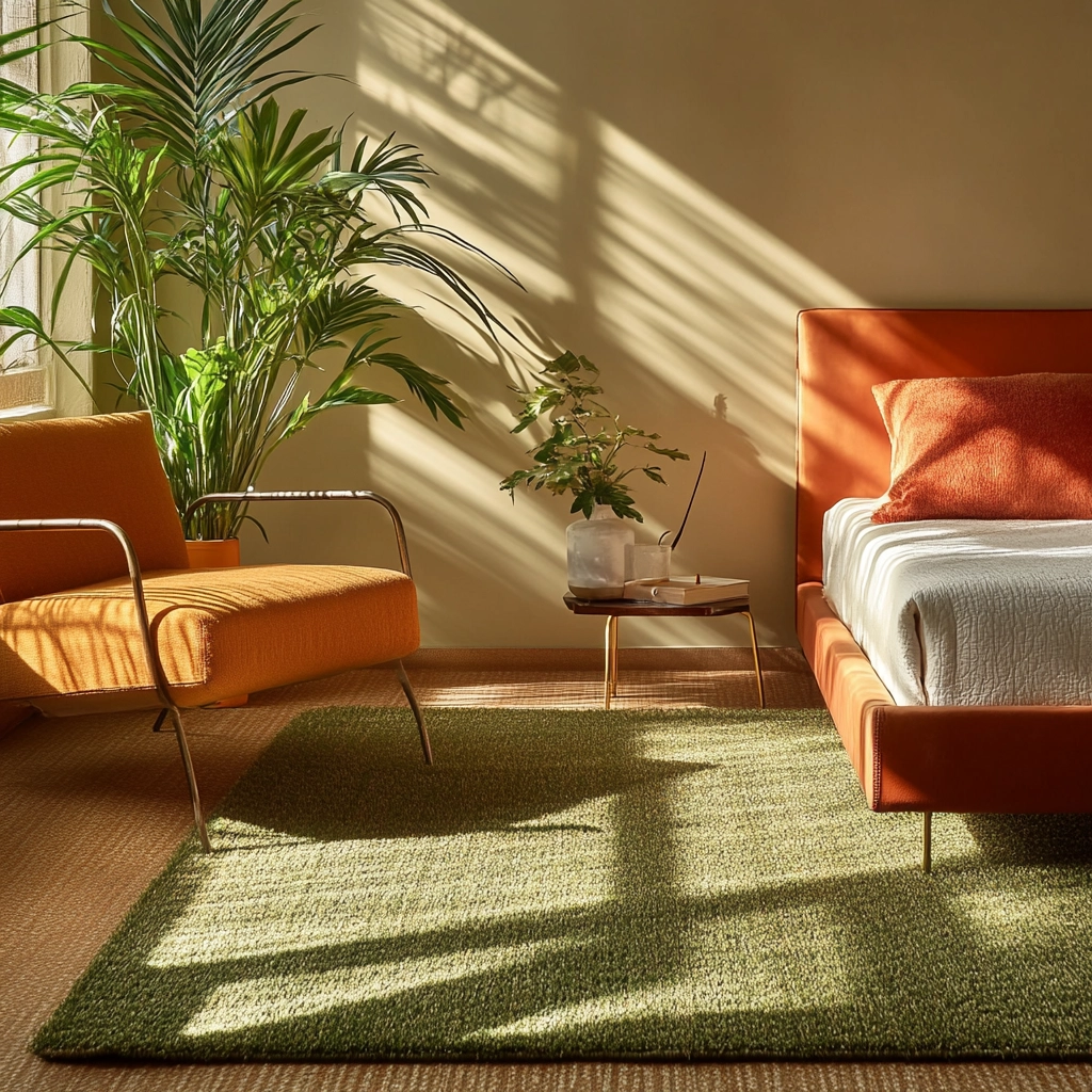 grass rug bedroom aesthetic 65